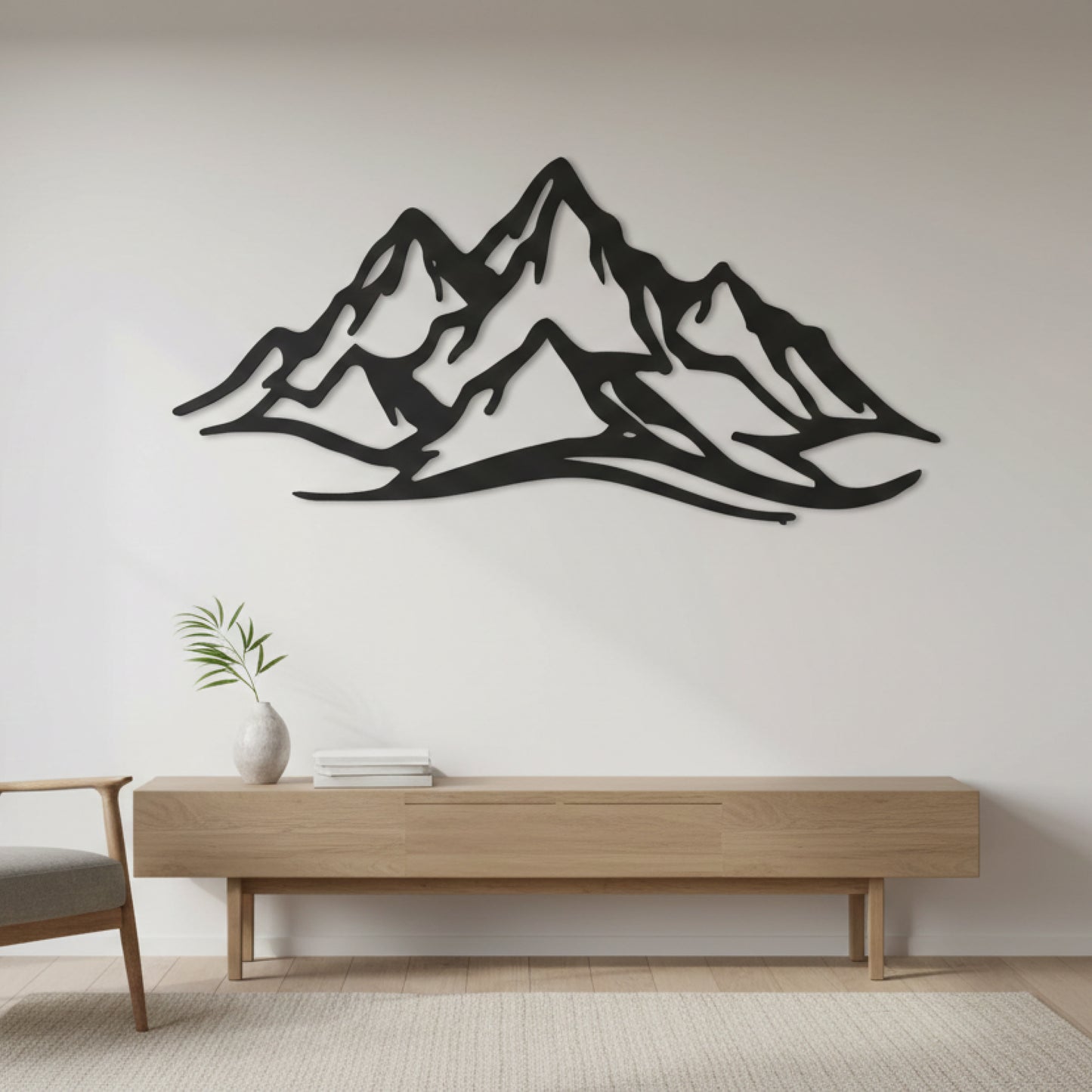 Mountain Range Wall Decor