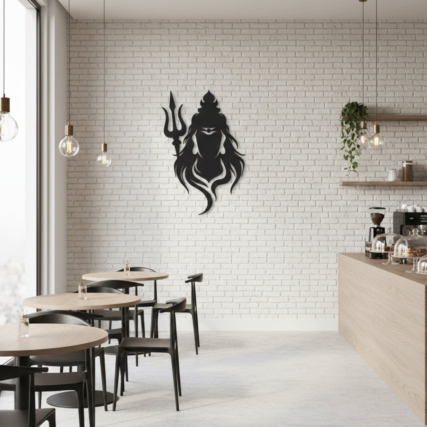 Minimal Shiva Wall Decor