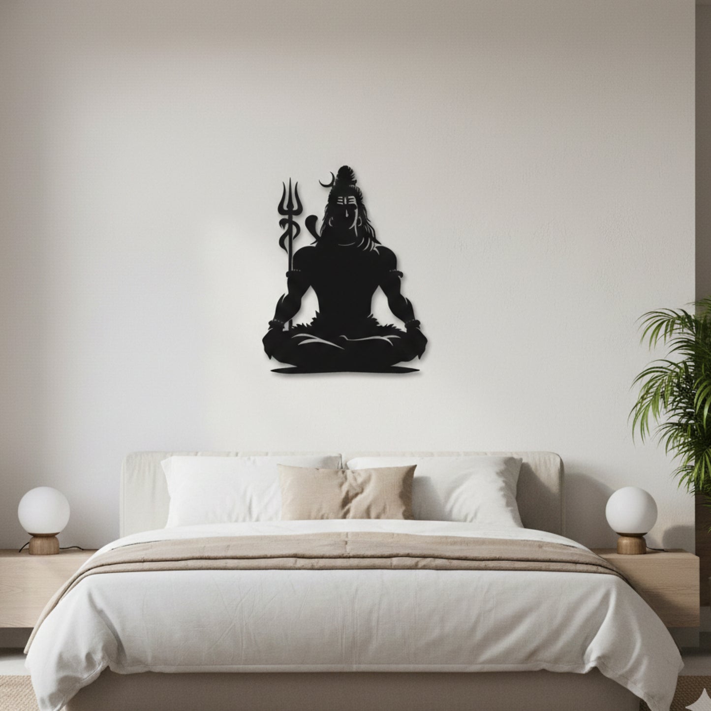 Lord Shiva Meditation Wall Decor