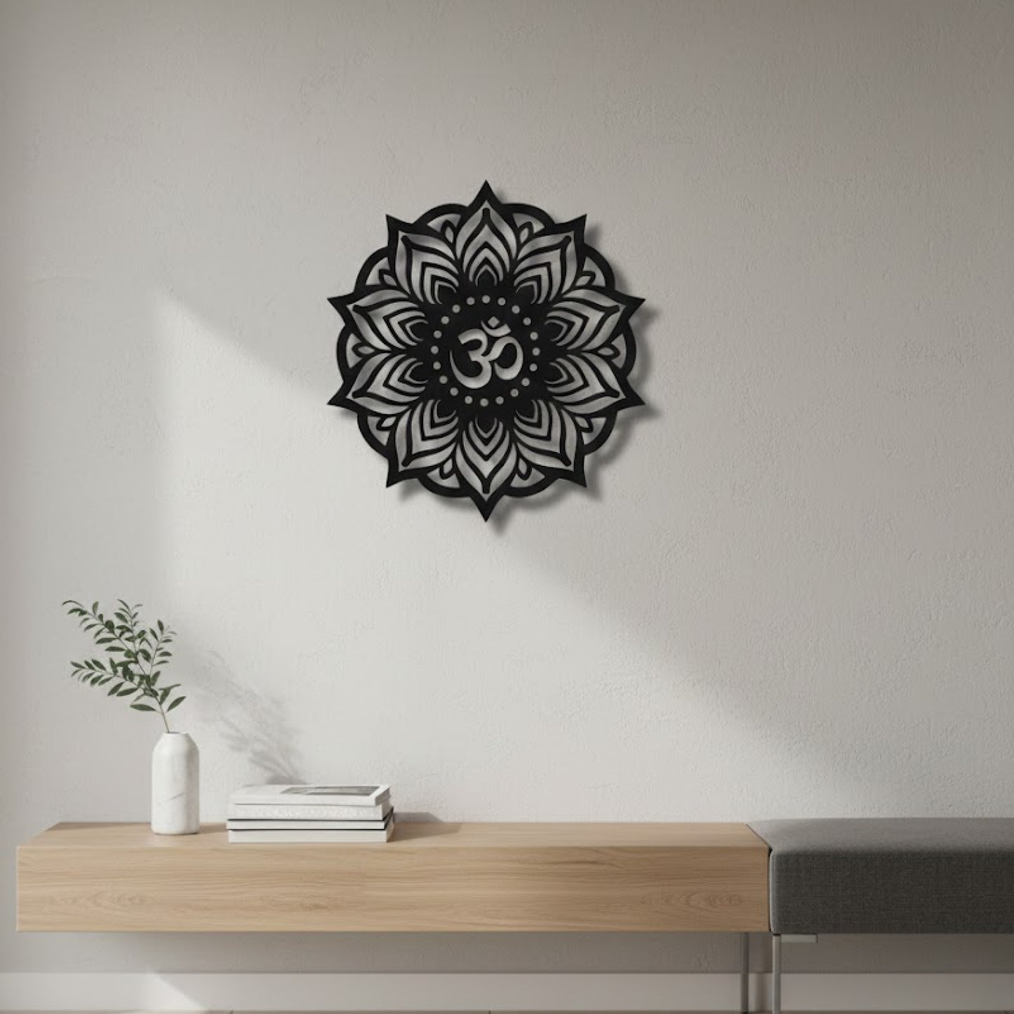 Om Mandala Wall Decor