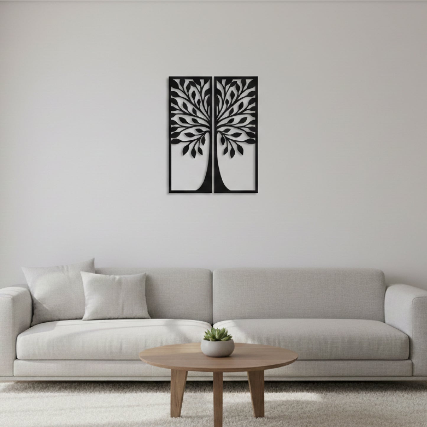 Tree of Life Split Panel Wall Decor