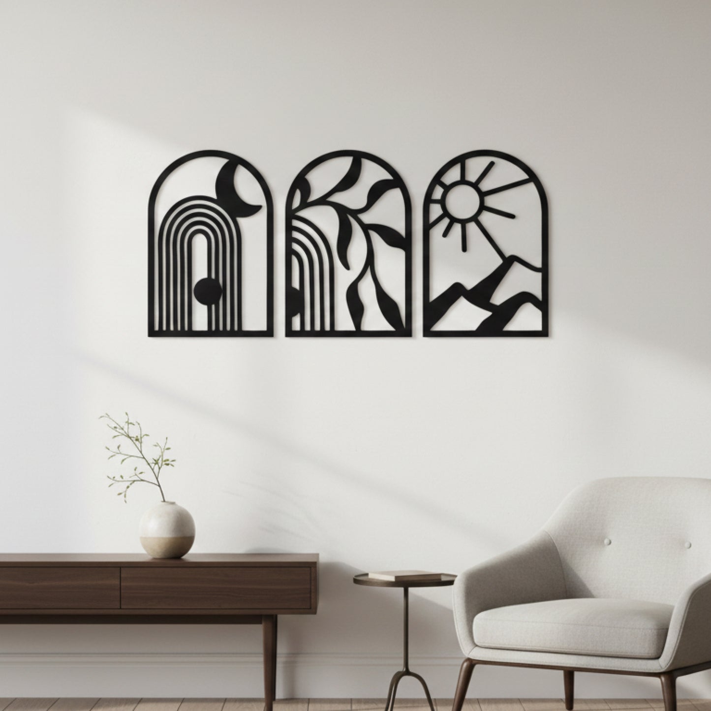 Abstract Arch Trio Wall Decor (Set of 3)
