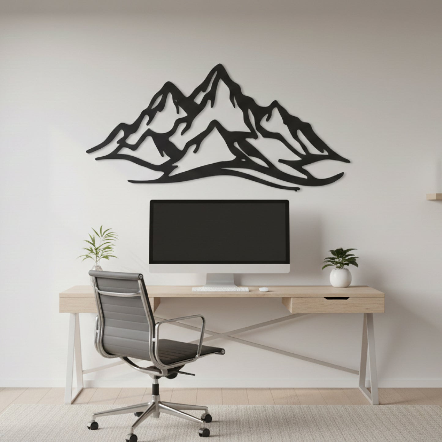 Mountain Range Wall Decor