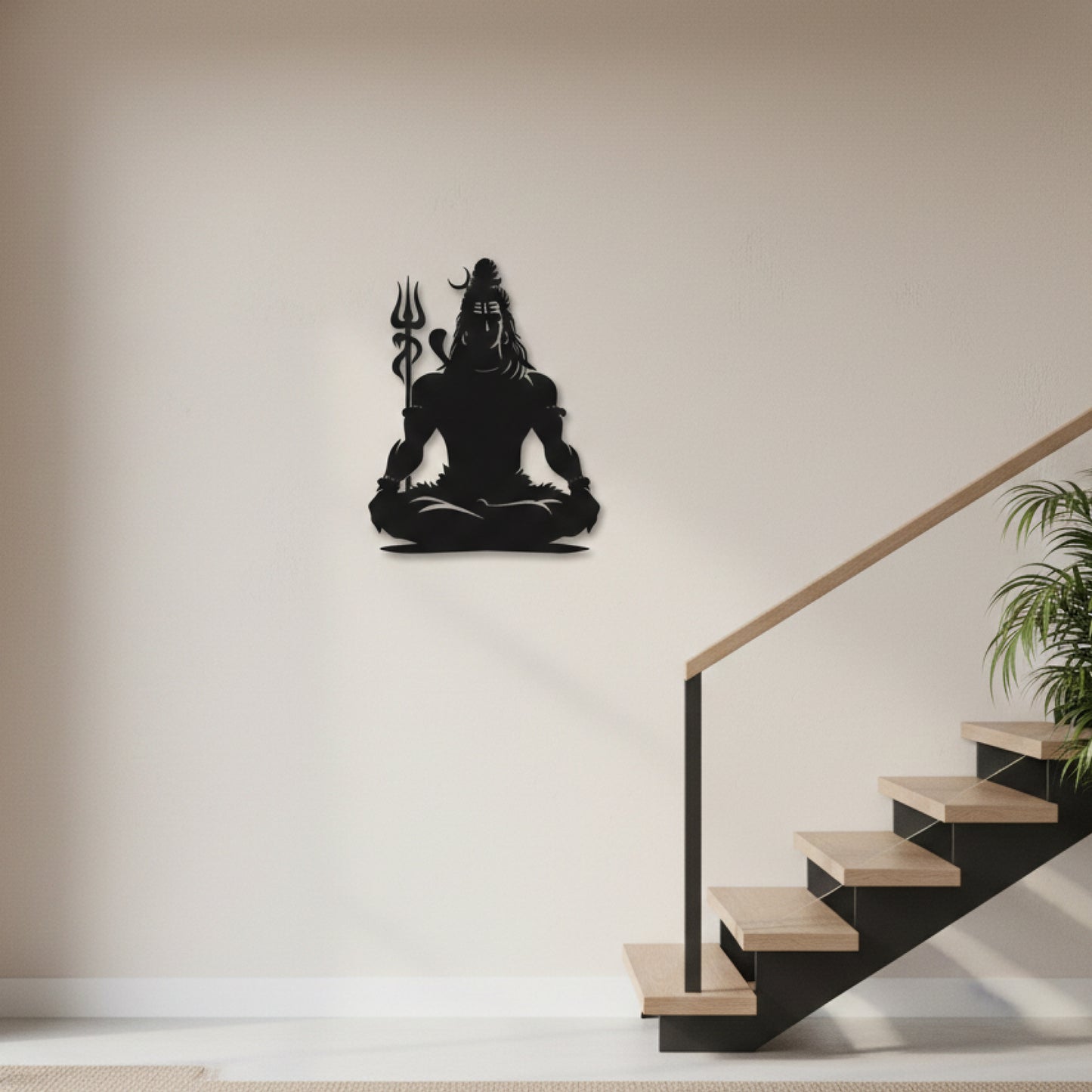 Lord Shiva Meditation Wall Decor