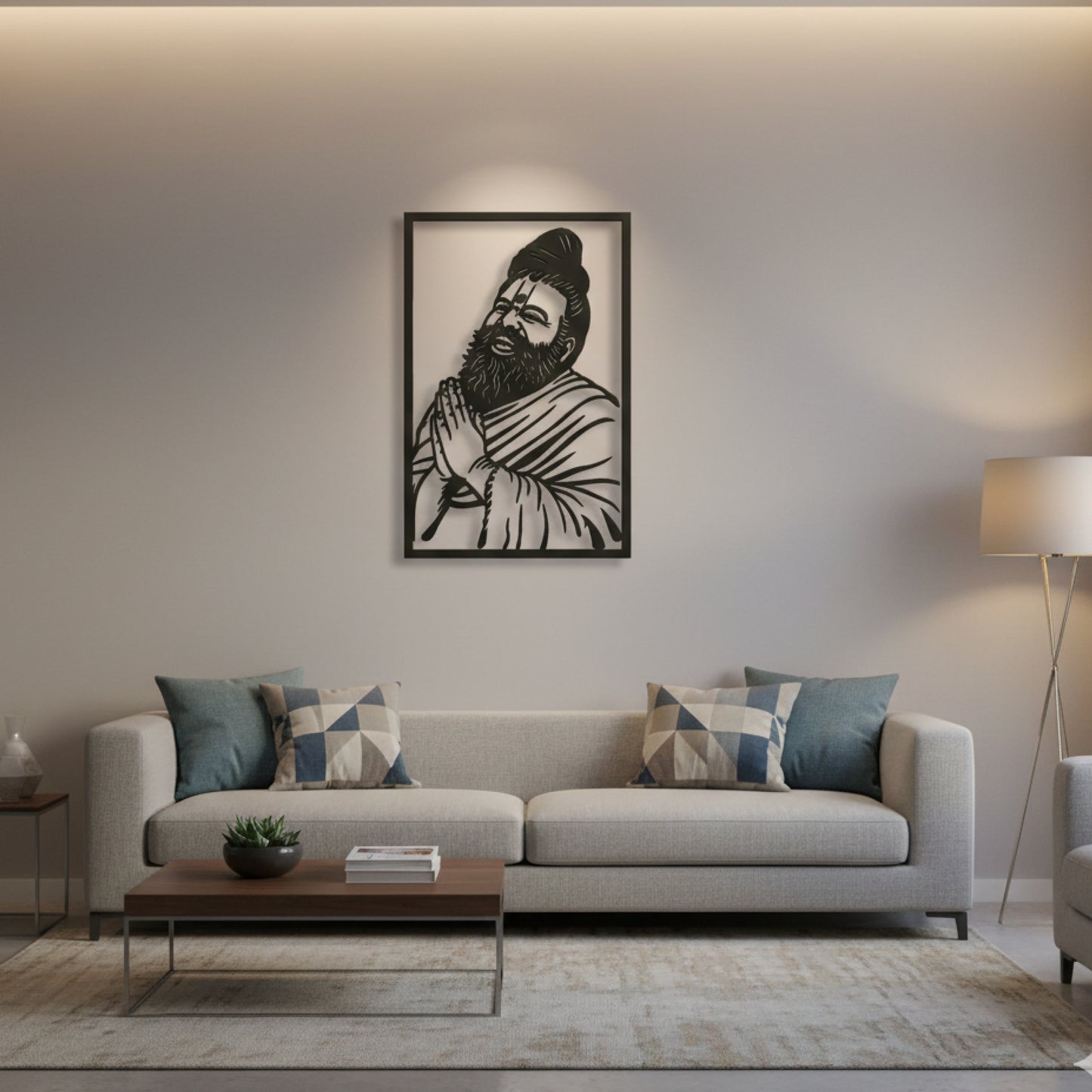 Premanand Ji Wall Decor