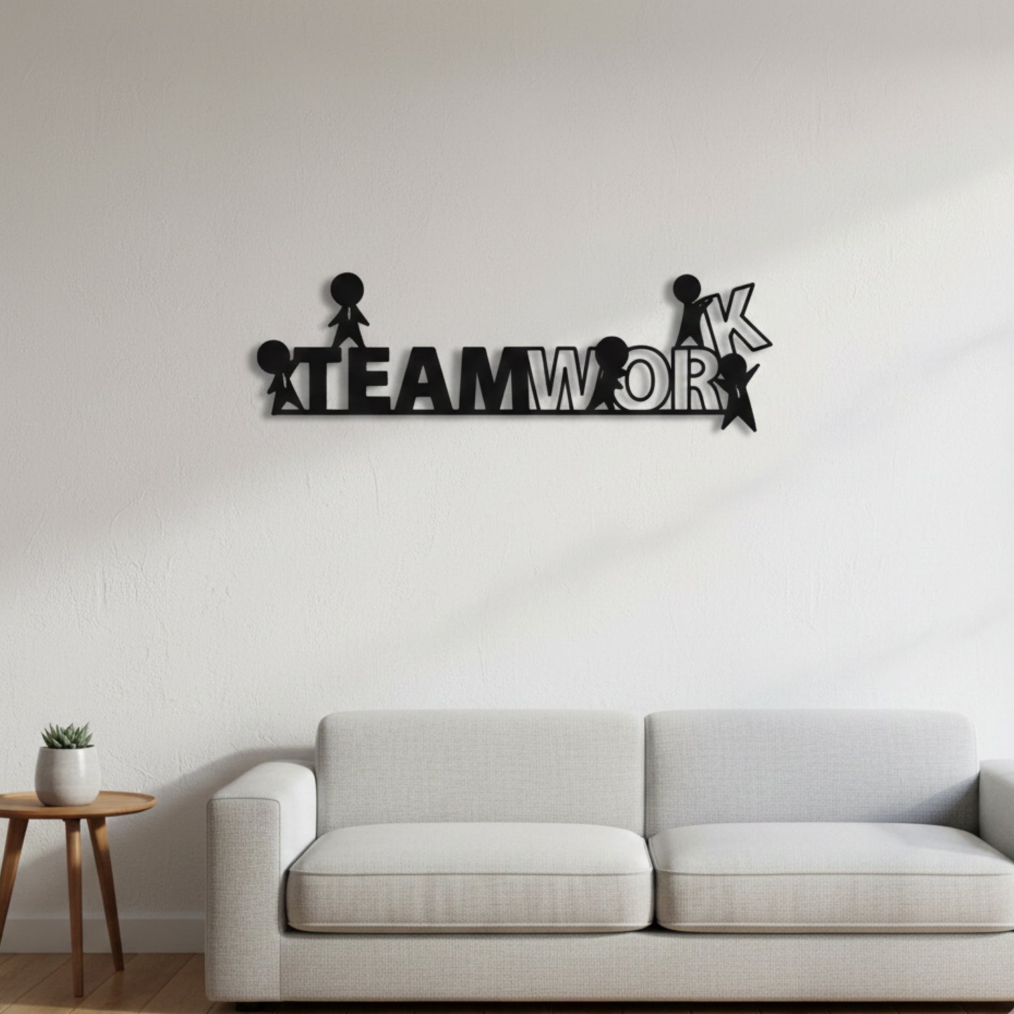 Teamwork – Minimal Office Wall Decor