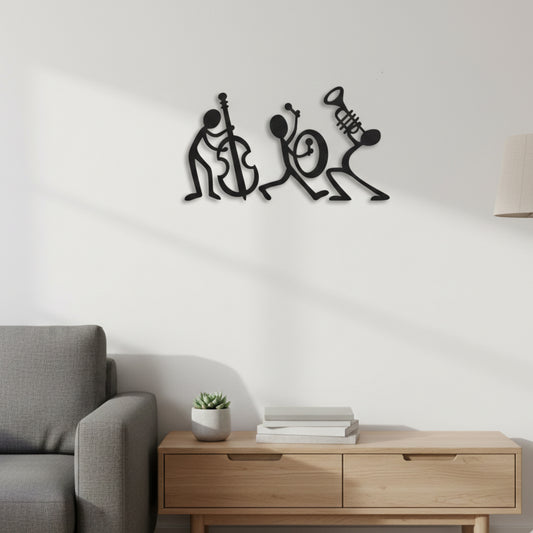 Musical Trio – Band Wall Decor
