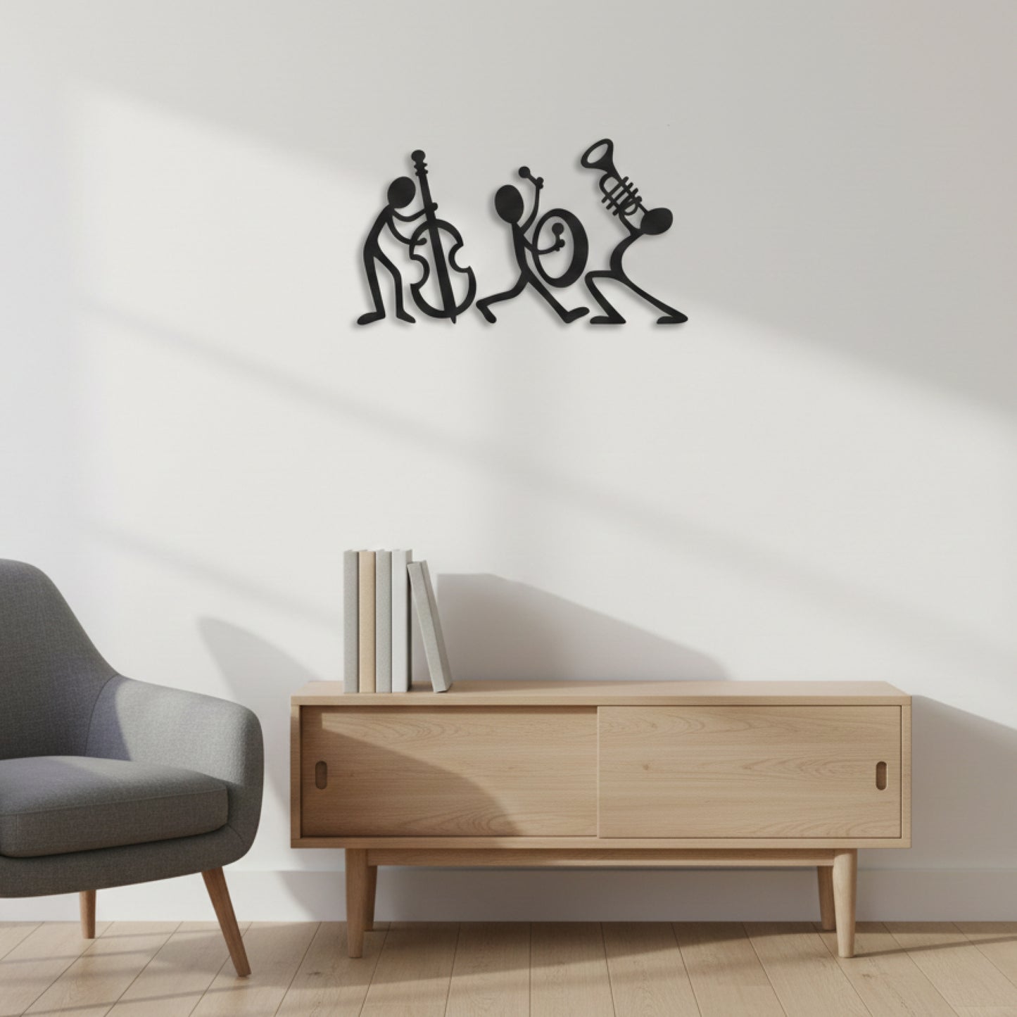 Musical Trio – Band Wall Decor
