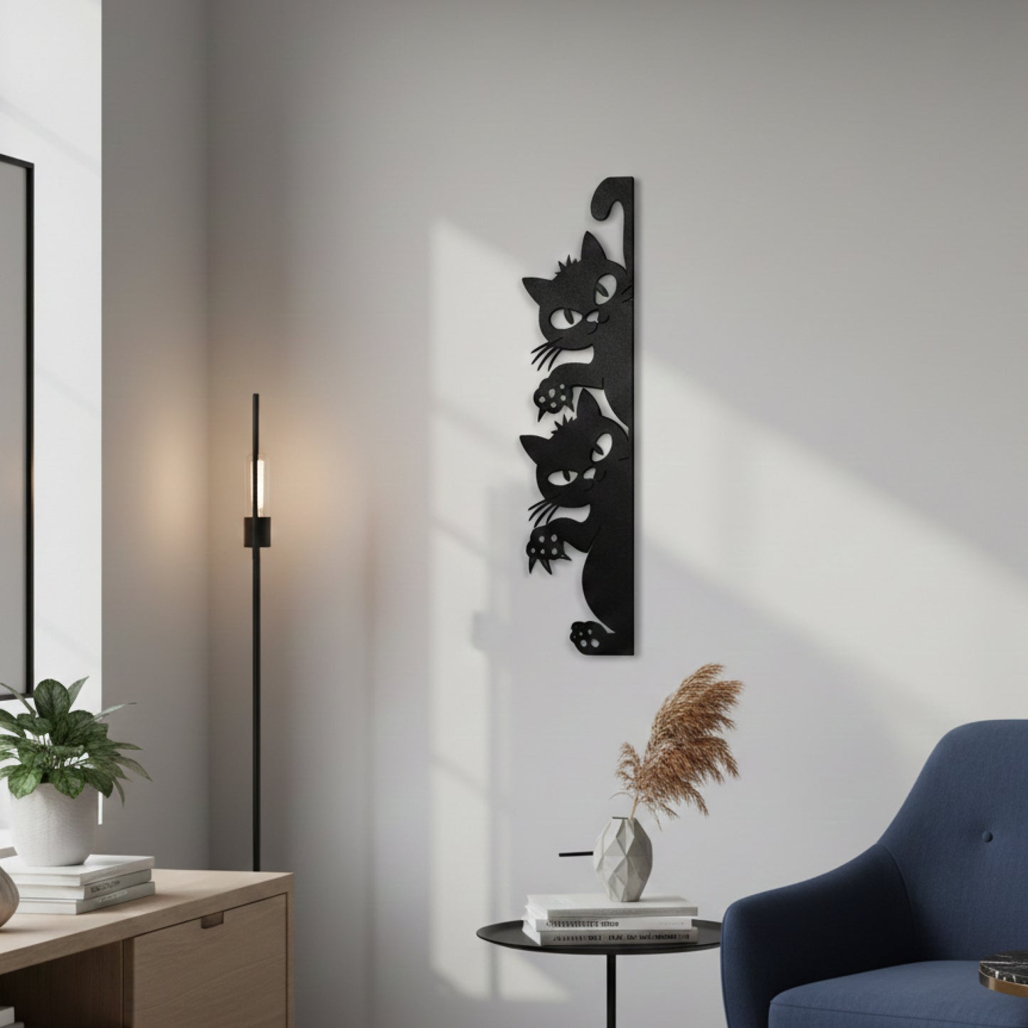 Peek-a-Boo Cats Wall Art